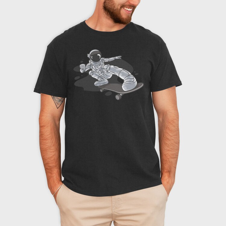 Space Skater 1, Tricou Barbati (Unisex)