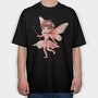 Fairy Fantasy Glow, Tricou Oversize Barbati (Unisex)