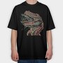 T Rex Roar 2, Tricou Oversize Barbati (Unisex)