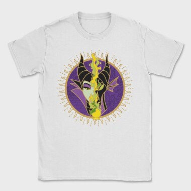 Maleficent Flame 1, Tricou Barbati (Unisex)