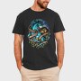 Blue Beast Roar, Tricou Barbati (Unisex)