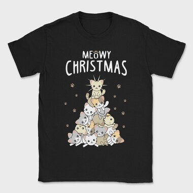 Meowmy Kitty Stack, Tricou Barbati (Unisex)
