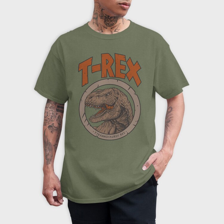 T Rex Roar, Tricou Barbati (Unisex)