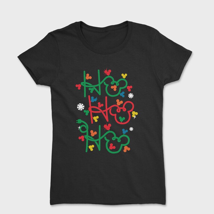 Mickey Ho Ho Ho, Tricou Femei