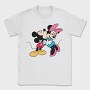 Mickey Minnie Hug 1, Tricou Barbati (Unisex)
