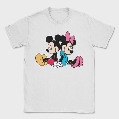 Mickey Minnie Hug, Tricou Barbati (Unisex)