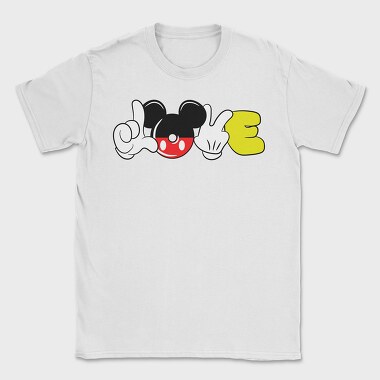 Mickey Peace, Tricou Barbati (Unisex)