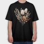 Fall Aquarium Bouquet, Tricou Oversize Barbati (Unisex)