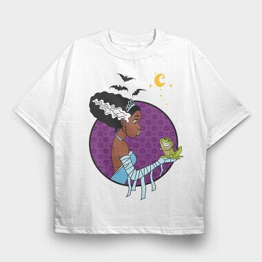 Mummy Princess, Tricou Oversize Barbati (Unisex)