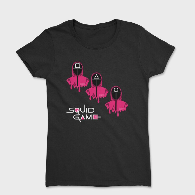 Pink Hooded Figure, Tricou Femei