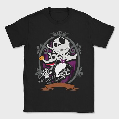 Pumpkin Skull Nightmare, Tricou Barbati (Unisex)