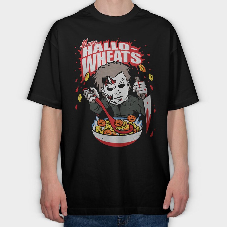 Myers Hallo Wheats, Tricou Oversize Barbati (Unisex)
