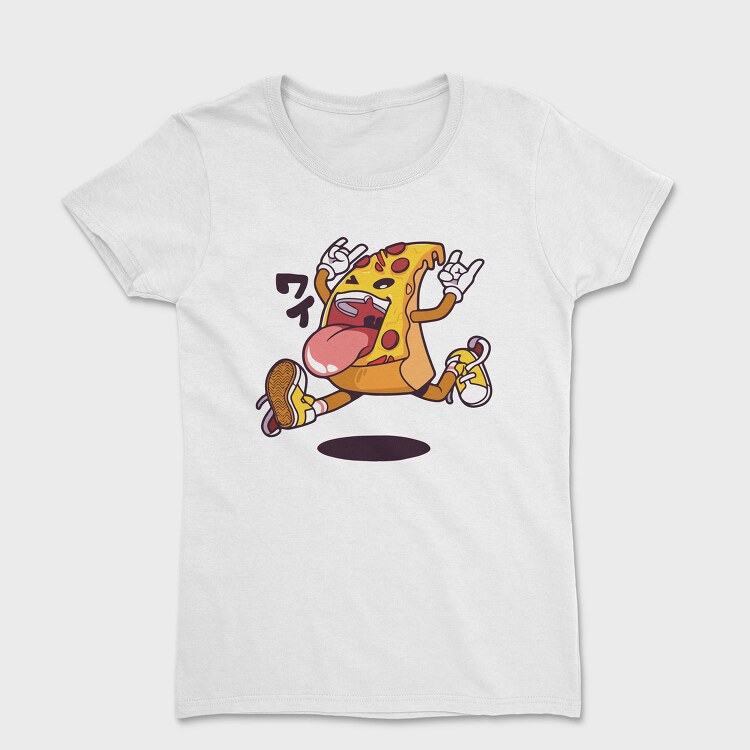 Pizza Rockstar, Tricou Femei