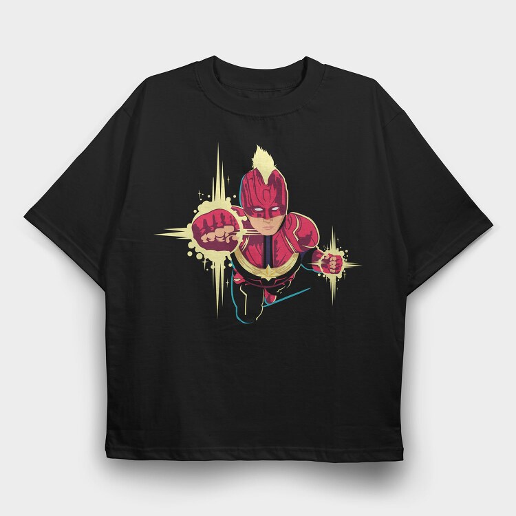 Power Punch, Tricou Oversize Barbati (Unisex)