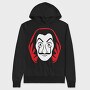 Red Flame Hair, Hanorac Oversize Barbati (Unisex)