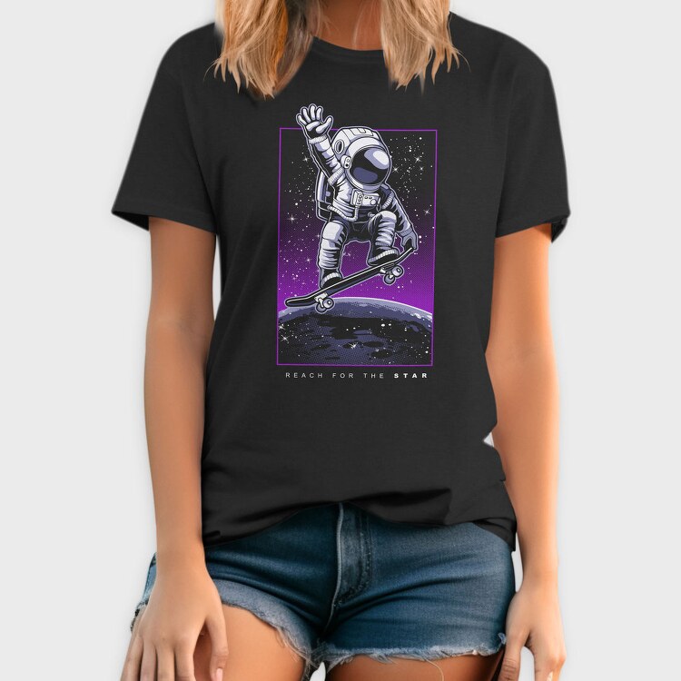 Space Skater, Tricou Barbati (Unisex)