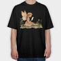 Fairy Reading Light, Tricou Oversize Barbati (Unisex)