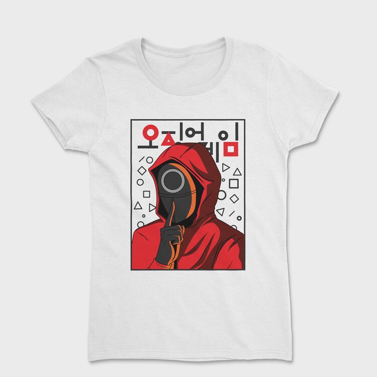 Red Hooded Whisper, Tricou Femei