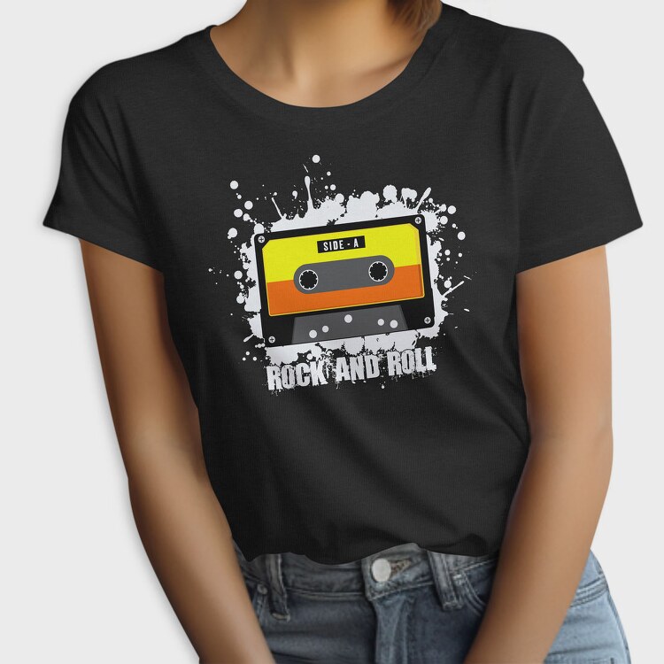 Rock And Roll Cassette 1, Tricou Femei