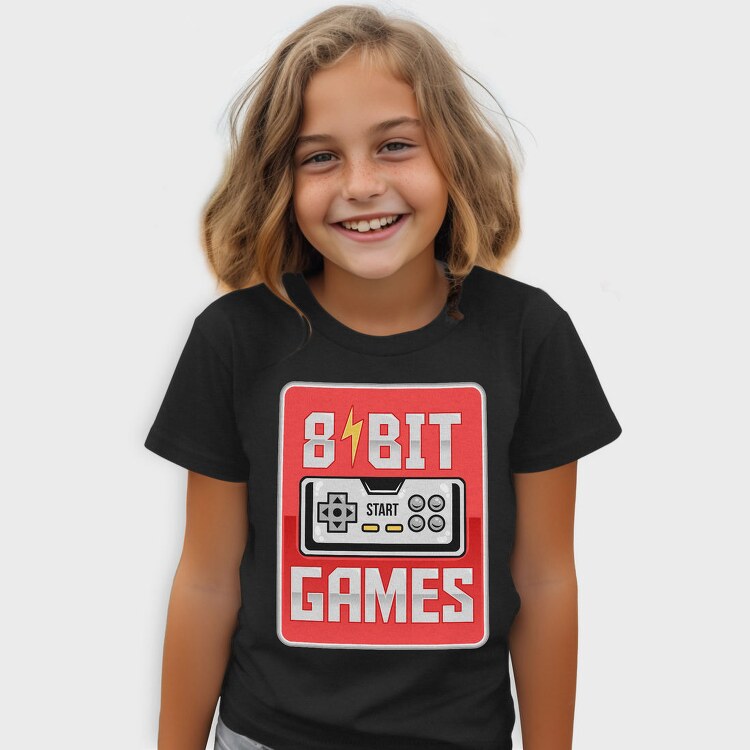 8 Bit Gaming Nostalgia, Tricou Copii