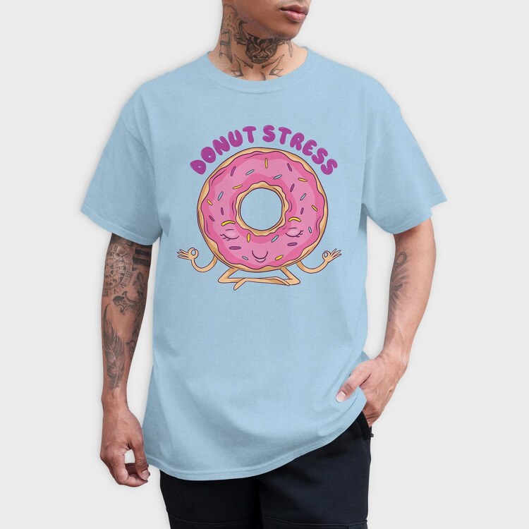 Donut Stress, Tricou Barbati (Unisex)