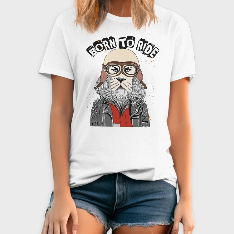 Born To Ride, Tricou Barbati (Unisex)