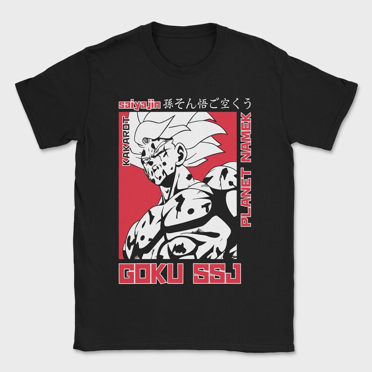Saiyajin Planet Namek, Tricou Barbati (Unisex)