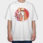 Santas Lingerie, Tricou Oversize Barbati (Unisex)