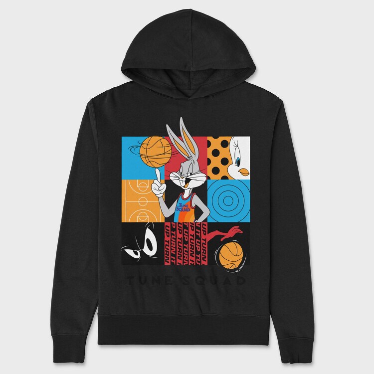 Tune Squad Vibes, Hanorac Oversize Barbati (Unisex)