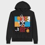 Tune Squad Vibes, Hanorac Oversize Barbati (Unisex)