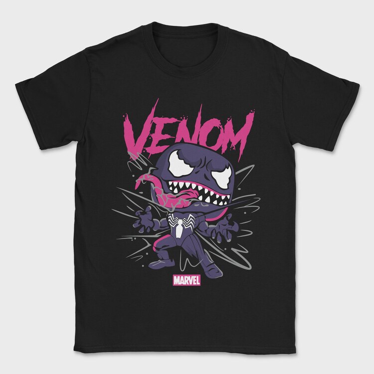 Venomized Spiderman, Tricou Barbati (Unisex)