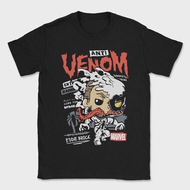 Venomous Eddie Brock, Tricou Barbati (Unisex)