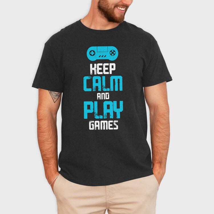 Calmplay, Tricou Barbati (Unisex)