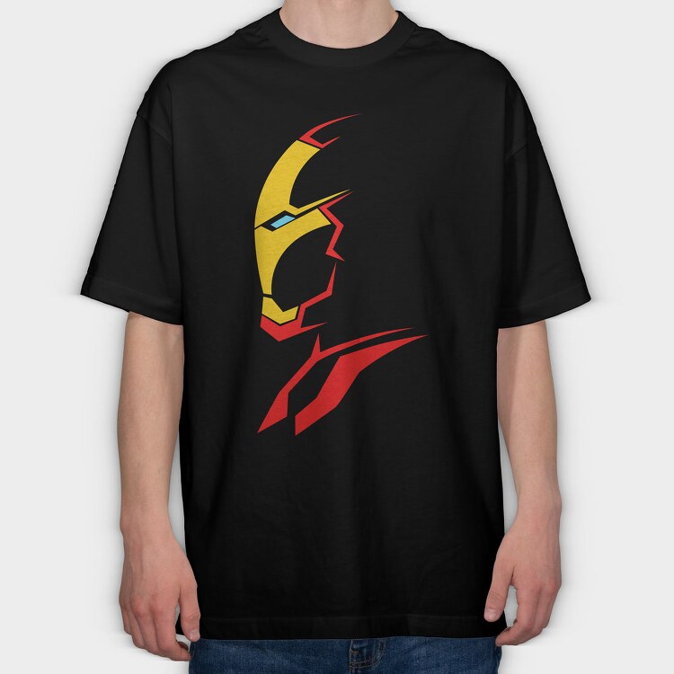 Ultron Helmet, Tricou Oversize Barbati (Unisex)