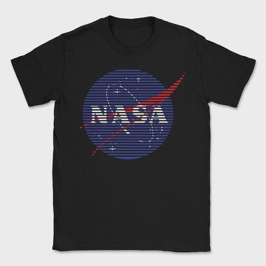 Nasa Stripes, Tricou Barbati (Unisex)