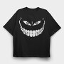 Neon Wolf Howl 15, Tricou Oversize Barbati (Unisex)