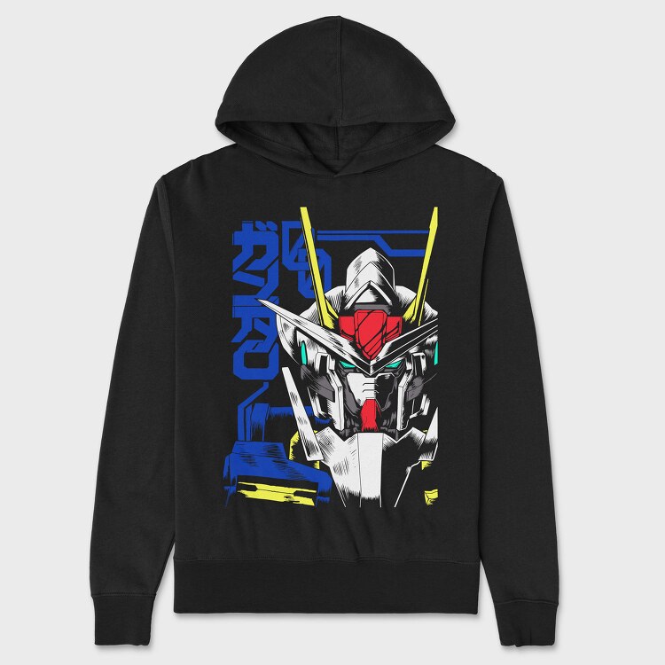 Neon Wolf Howl 16, Hanorac Oversize Barbati (Unisex)