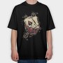 Ace Of Spades Skull, Tricou Oversize Barbati (Unisex)