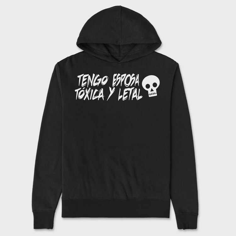 Neon Wolf Howl 23, Hanorac Oversize Barbati (Unisex)