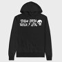 Neon Wolf Howl 23, Hanorac Oversize Barbati (Unisex)