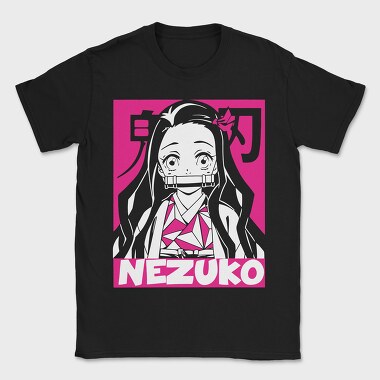 Nezuko Silhouette, Tricou Barbati (Unisex)