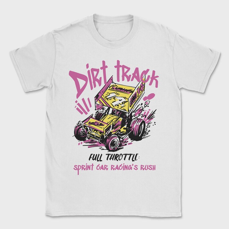 Sprint Car, Tricou Barbati (Unisex)