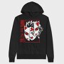 Panda Red Rocket, Hanorac Oversize Barbati (Unisex)