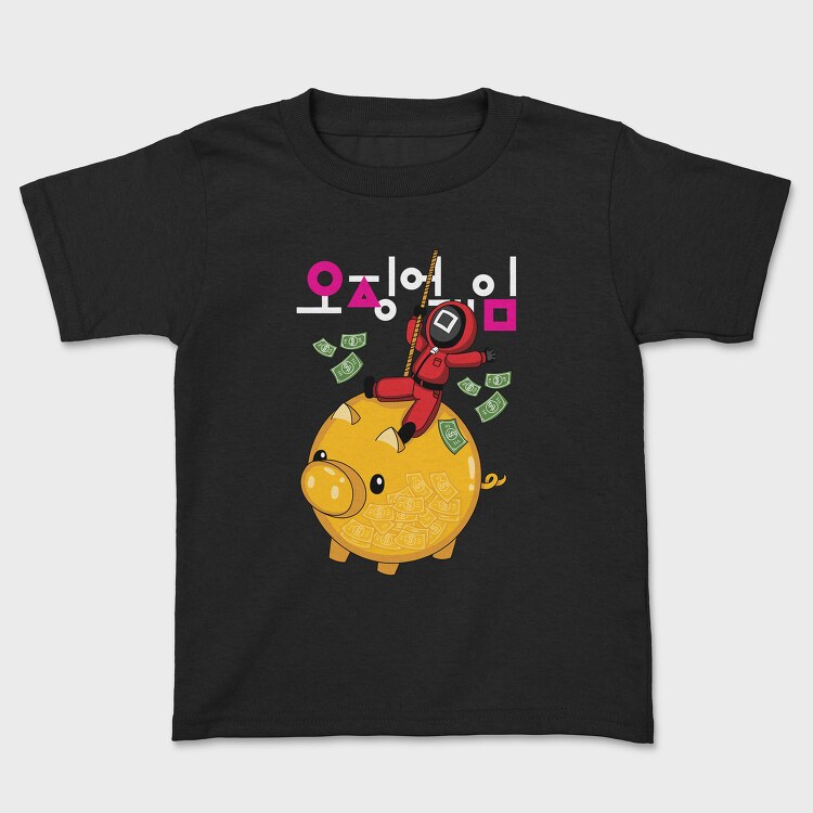 Piggy Bank Climb, Tricou Copii