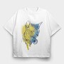 Sphynx Cat Headphones, Tricou Oversize Barbati (Unisex)