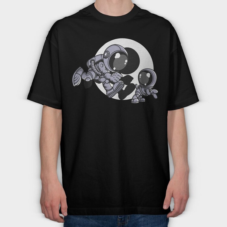 Spacewalkers, Tricou Oversize Barbati (Unisex)