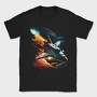Space Shuttle Colorful, Tricou Barbati (Unisex)