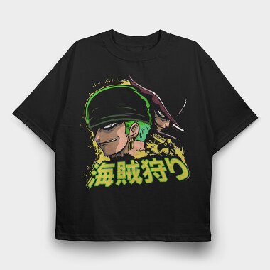 Pirate Captain Hunt, Tricou Oversize Barbati (Unisex)