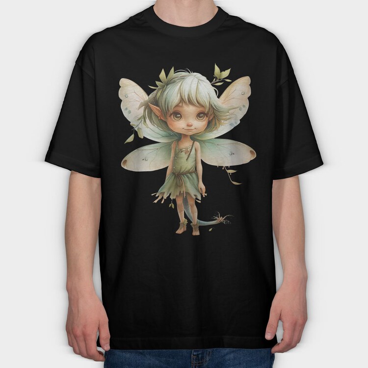 Fairy Garden Tale, Tricou Oversize Barbati (Unisex)