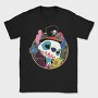 Pirate Pup Skull, Tricou Barbati (Unisex)